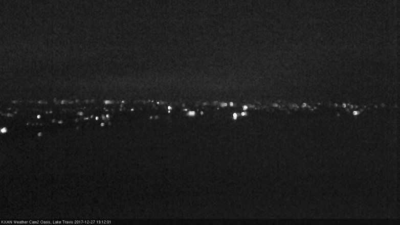 Lake Travis webcam, December 27, 2017 6:30 PM CT