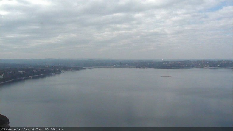 Lake Travis webcam, December 28, 2017 11:15 AM CT