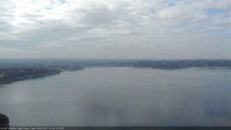 Lake Travis webcam, December 28, 2017 11:25 AM CT