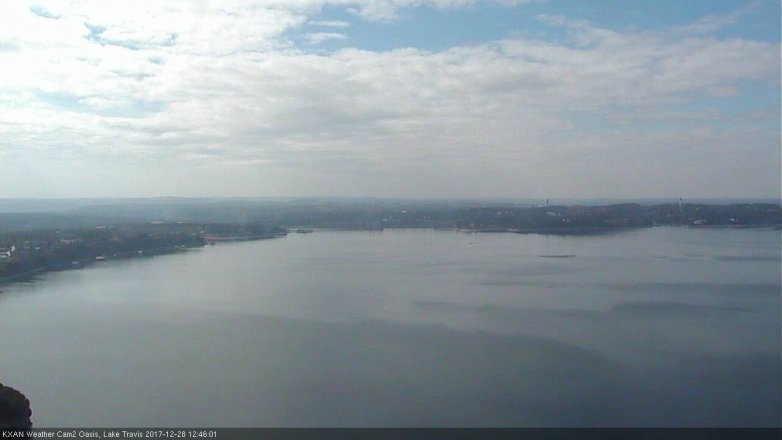 Lake Travis webcam, December 28, 2017 12:10 PM CT