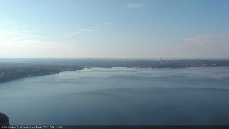 Lake Travis webcam, December 28, 2017 12:25 PM CT