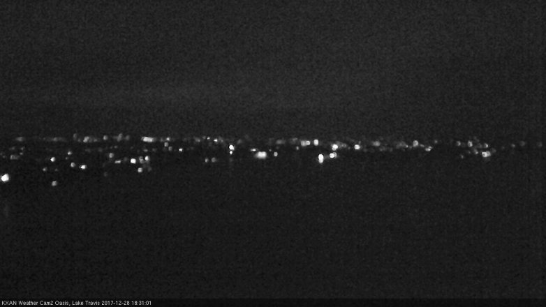 Lake Travis webcam, December 28, 2017 6:00 PM CT