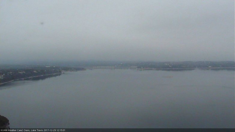 Lake Travis webcam, December 29, 2017 11:20 AM CT