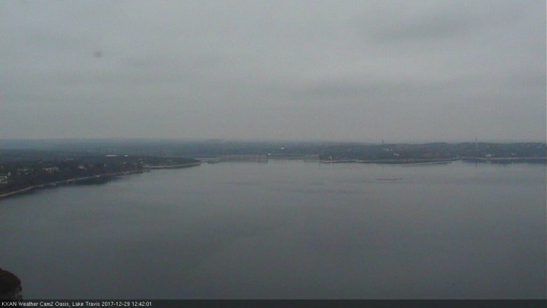 Lake Travis webcam, December 29, 2017 12:05 PM CT