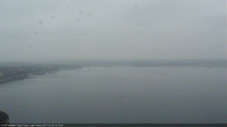 Lake Travis webcam, December 29, 2017 12:15 PM CT