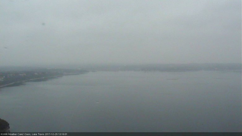 Lake Travis webcam, December 29, 2017 12:30 PM CT