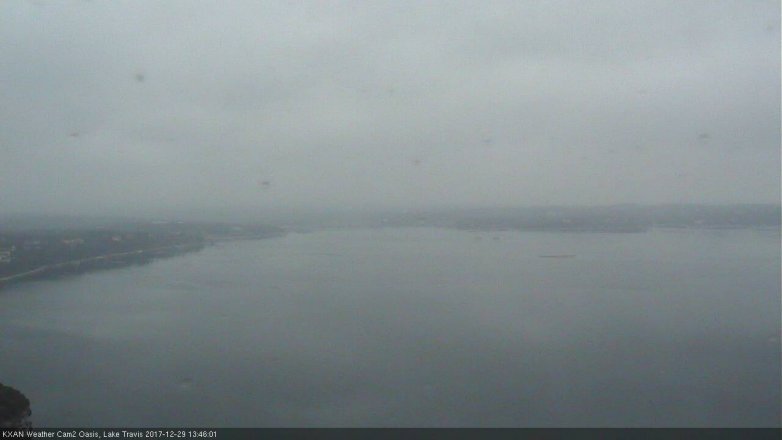 Lake Travis webcam, December 29, 2017 1:05 PM CT