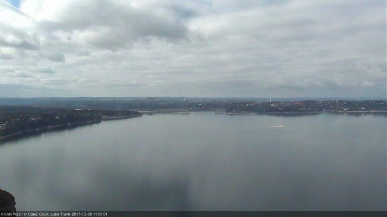 Lake Travis webcam, December 30, 2017 10:10 AM CT