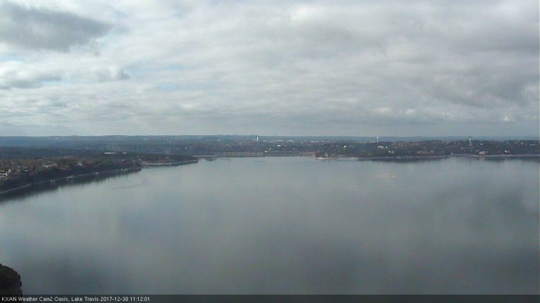 Lake Travis webcam, December 30, 2017 10:25 AM CT