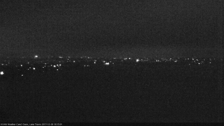 Lake Travis webcam, December 30, 2017 5:30 PM CT