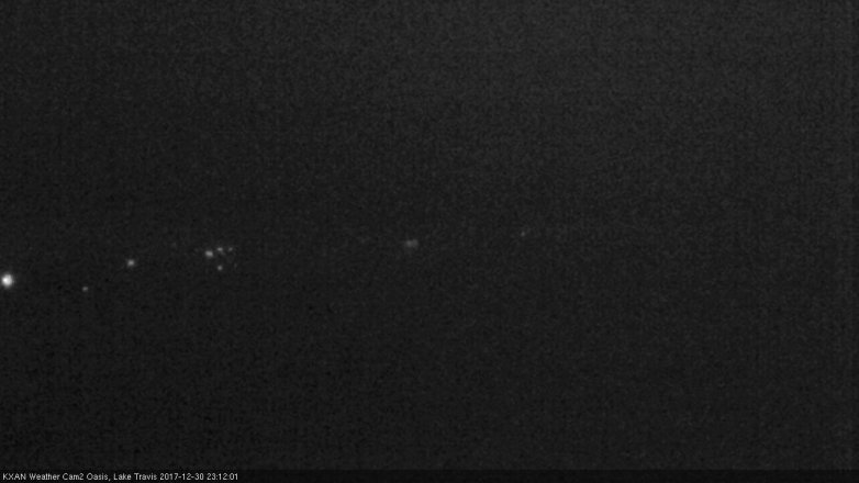 Lake Travis webcam, December 30, 2017 10:15 PM CT