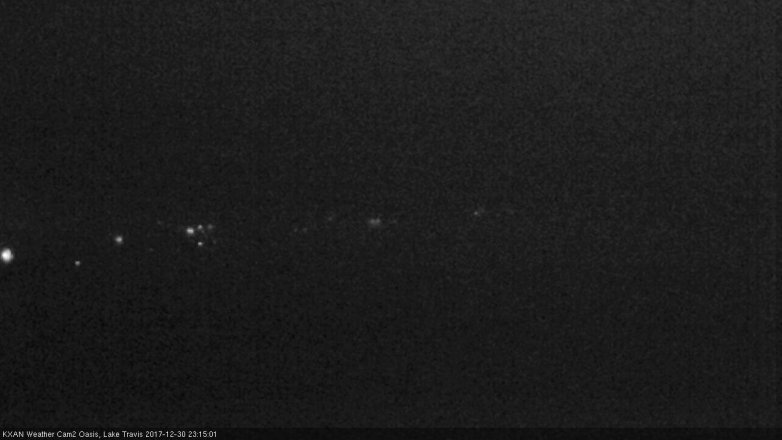 Lake Travis webcam, December 30, 2017 10:45 PM CT