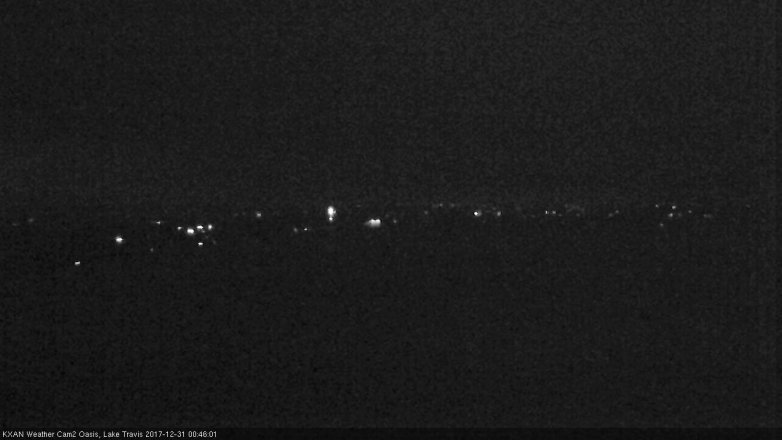 Lake Travis webcam, December 30, 2017 11:55 PM CT