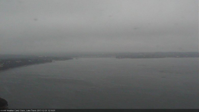 Lake Travis webcam, December 31, 2017 11:35 AM CT