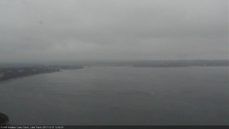 Lake Travis webcam, December 31, 2017 12:00 PM CT