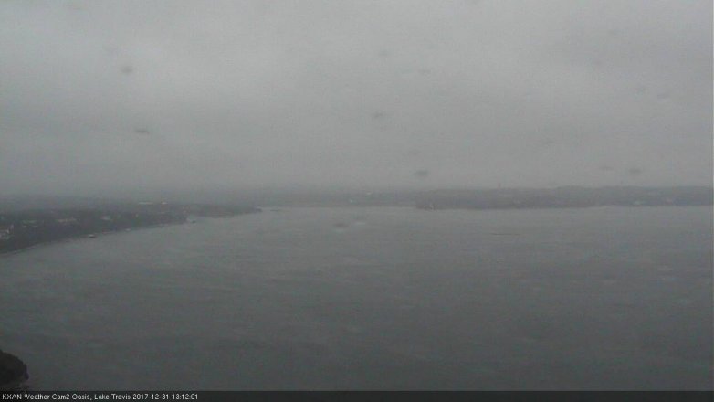 Lake Travis webcam, December 31, 2017 12:15 PM CT