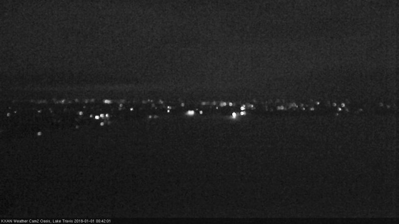 Lake Travis webcam, December 31, 2017 12:00 AM CT