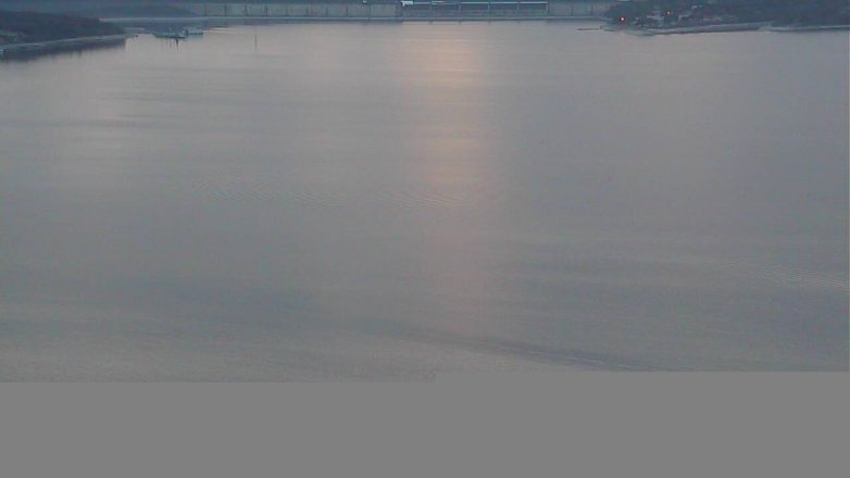 Lake Travis webcam, January 6, 2018 4:55 PM CT