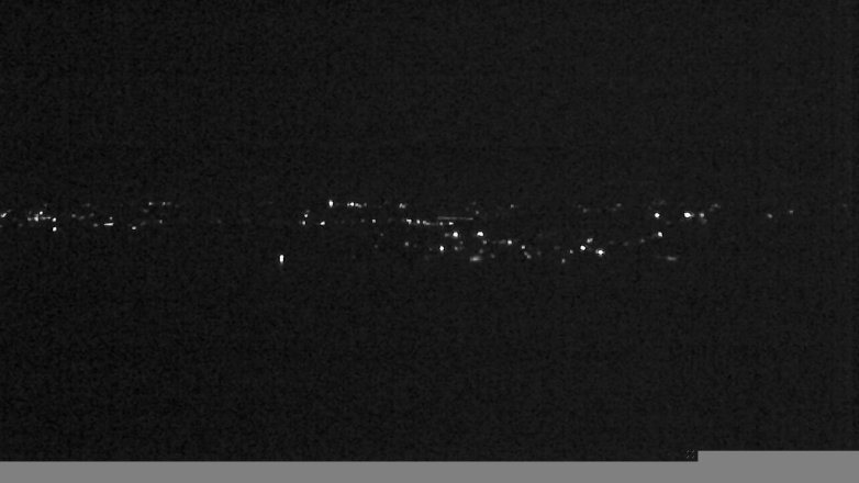 Lake Travis webcam, January 12, 2018 9:30 PM CT