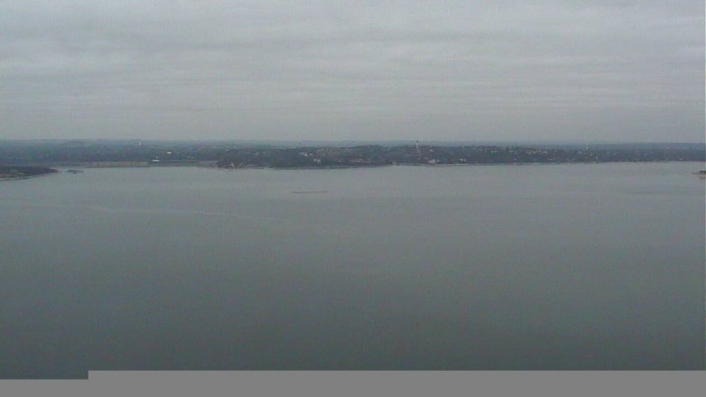 Lake Travis webcam, February 5, 2018 9:30 AM CT