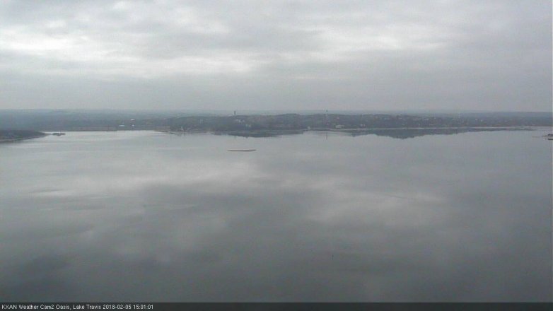 Lake Travis webcam, February 5, 2018 2:30 PM CT