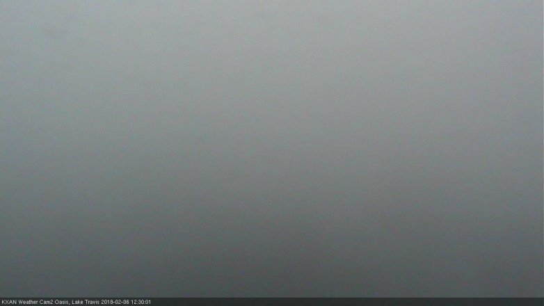 Lake Travis webcam, February 6, 2018 11:55 AM CT