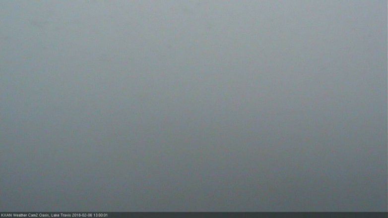 Lake Travis webcam, February 6, 2018 12:25 PM CT