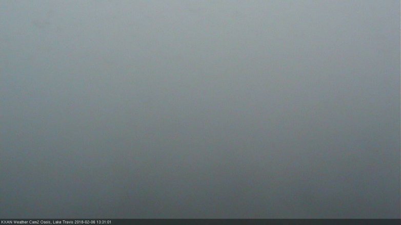 Lake Travis webcam, February 6, 2018 12:35 PM CT