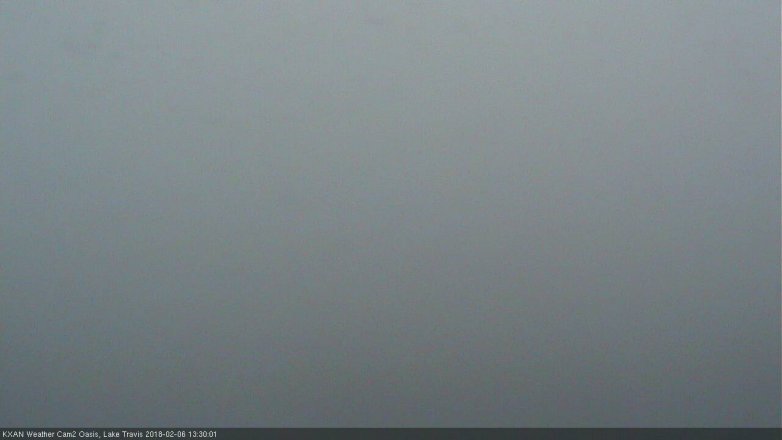 Lake Travis webcam, February 6, 2018 12:50 PM CT