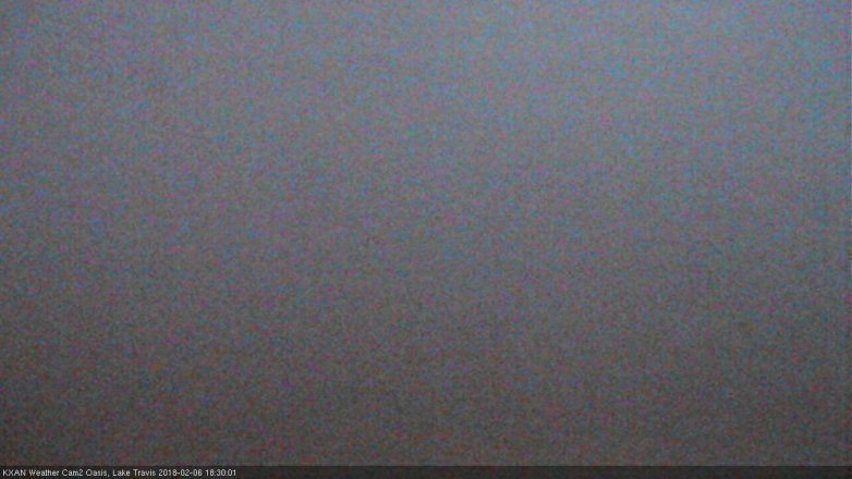 Lake Travis webcam, February 6, 2018 6:00 PM CT