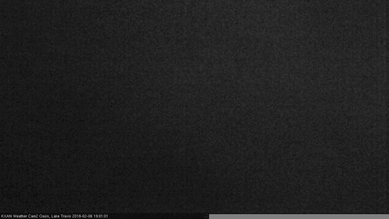 Lake Travis webcam, February 6, 2018 6:05 PM CT