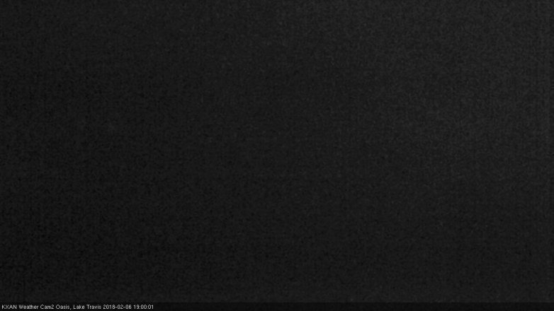 Lake Travis webcam, February 6, 2018 6:10 PM CT