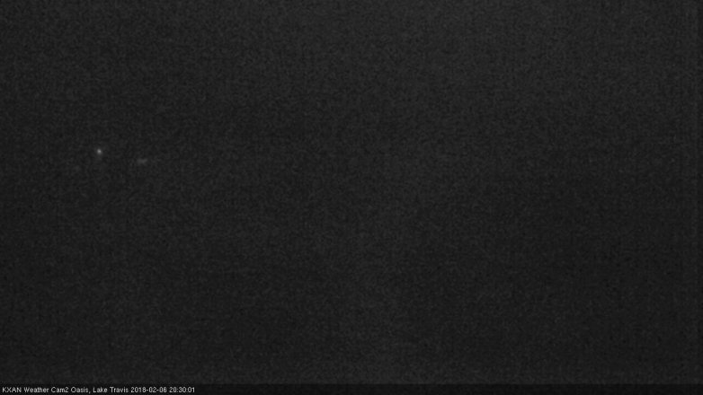Lake Travis webcam, February 6, 2018 7:40 PM CT