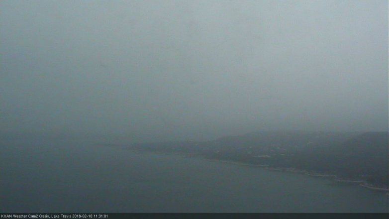 Lake Travis webcam, February 10, 2018 10:35 AM CT