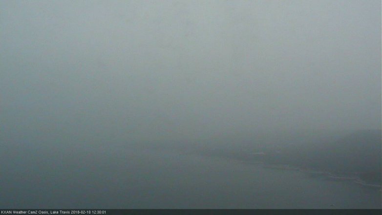 Lake Travis webcam, February 10, 2018 11:55 AM CT
