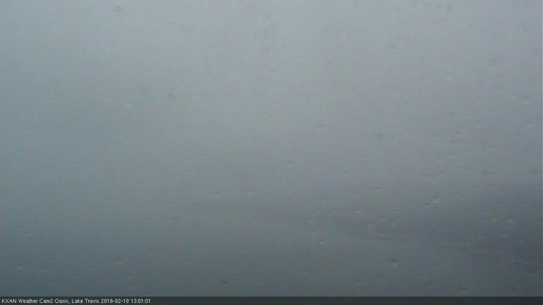 Lake Travis webcam, February 10, 2018 12:15 PM CT