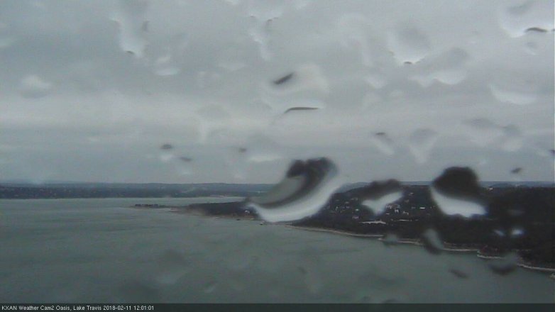 Lake Travis webcam, February 11, 2018 11:20 AM CT