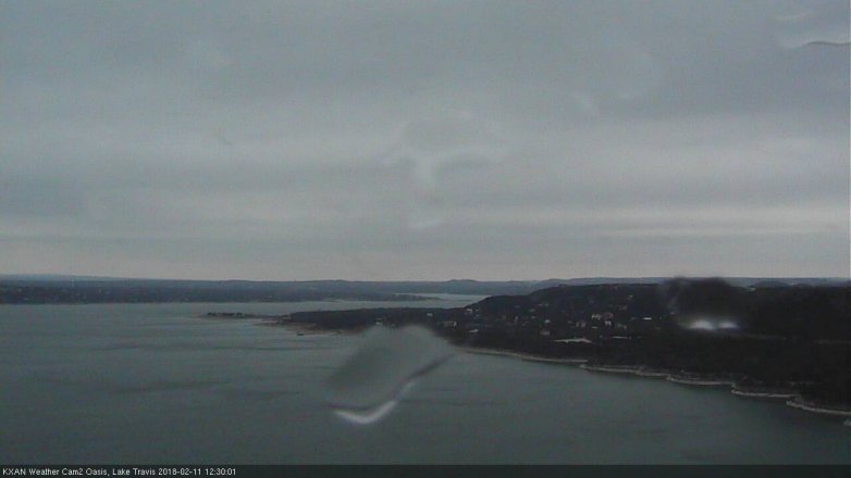 Lake Travis webcam, February 11, 2018 11:55 AM CT