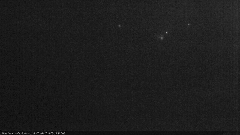 Lake Travis webcam, February 13, 2018 6:15 PM CT