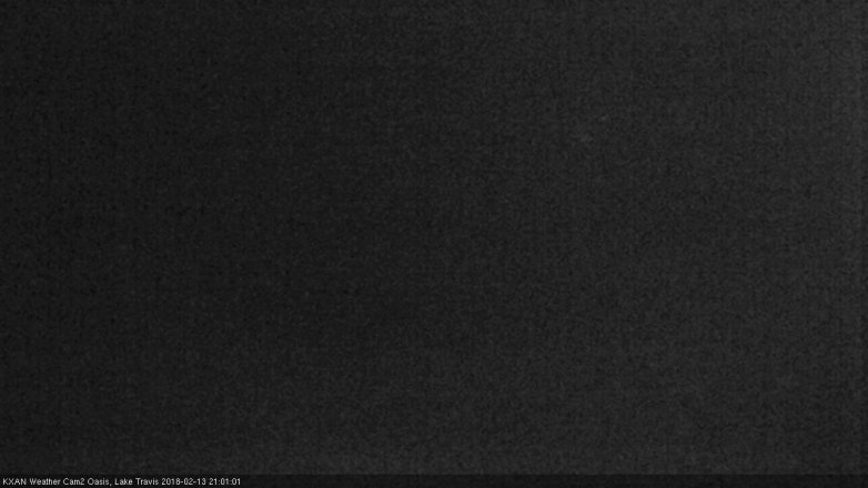 Lake Travis webcam, February 13, 2018 8:20 PM CT