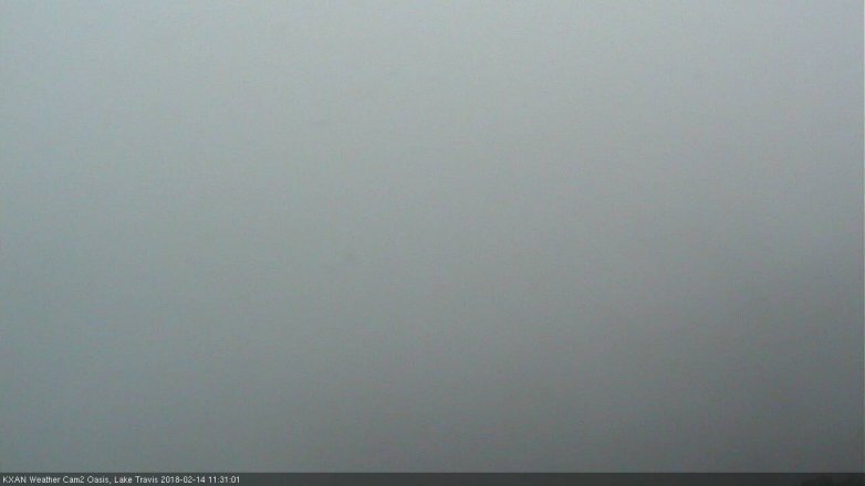 Lake Travis webcam, February 14, 2018 10:45 AM CT
