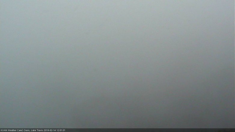 Lake Travis webcam, February 14, 2018 11:20 AM CT