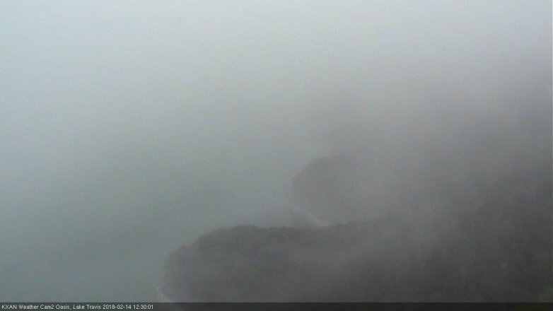 Lake Travis webcam, February 14, 2018 11:45 AM CT
