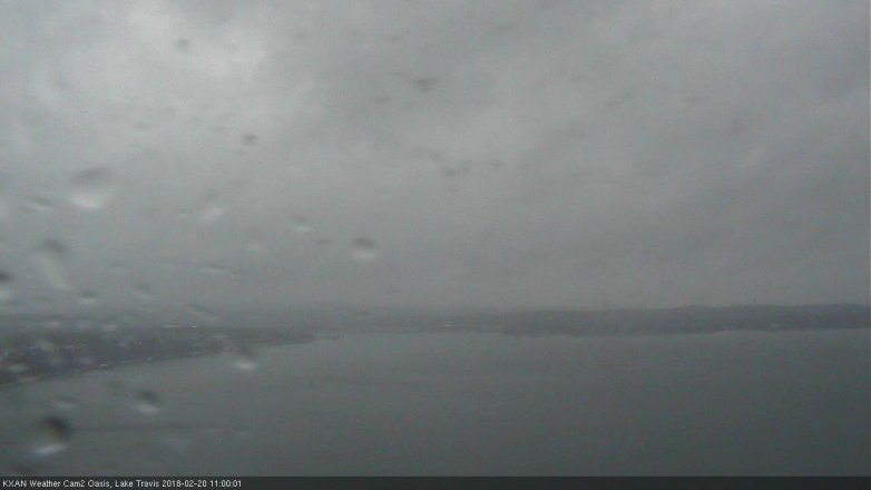 Lake Travis webcam, February 20, 2018 10:30 AM CT