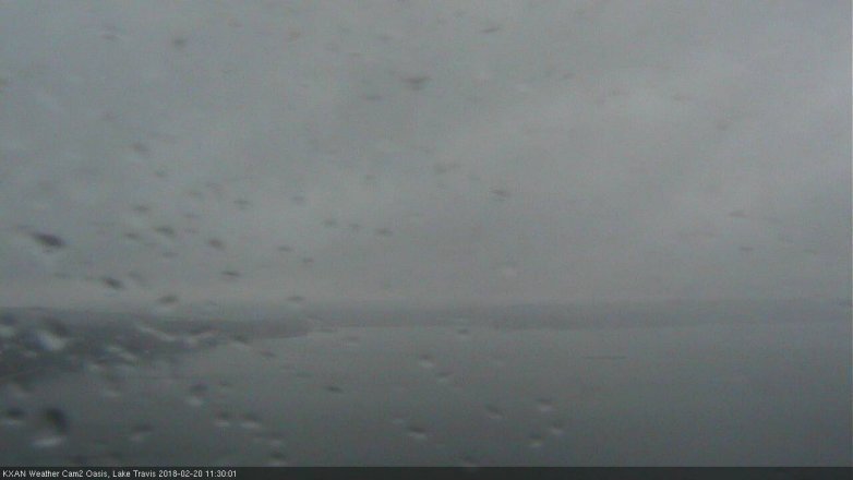 Lake Travis webcam, February 20, 2018 10:35 AM CT