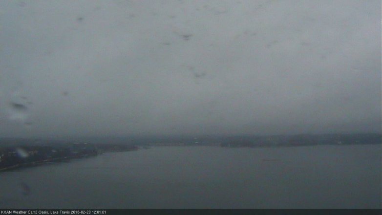 Lake Travis webcam, February 20, 2018 11:05 AM CT