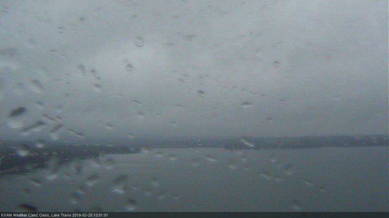 Lake Travis webcam, February 20, 2018 12:20 PM CT