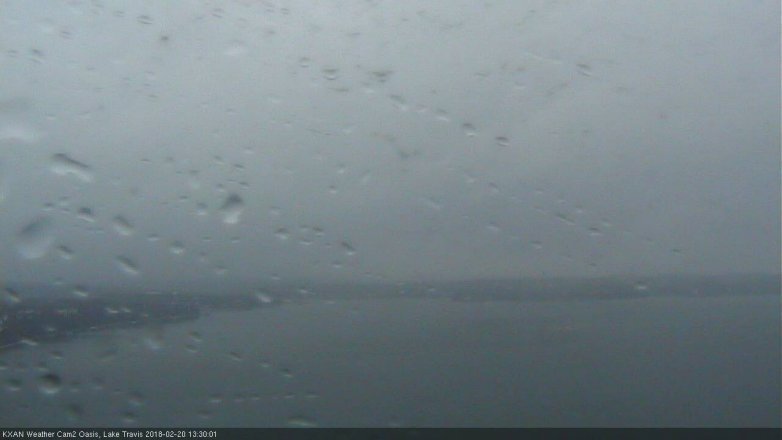 Lake Travis webcam, February 20, 2018 12:40 PM CT
