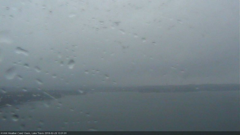 Lake Travis webcam, February 20, 2018 12:45 PM CT