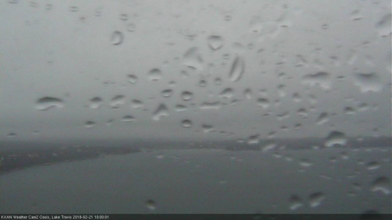 Lake Travis webcam, February 21, 2018 9:15 AM CT